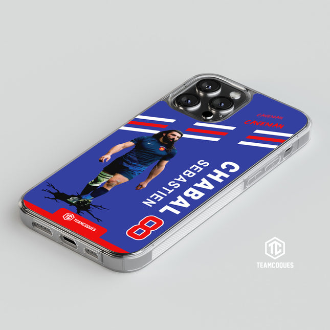 Coque joueur SEBASTIEN CHABAL XV FRANCE - TEAMCOQUES