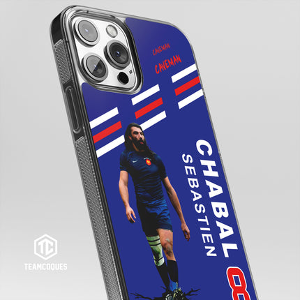 Coque joueur SEBASTIEN CHABAL XV FRANCE - TEAMCOQUES