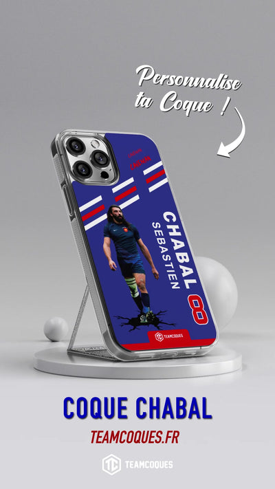 Vidéo Coque joueur SEBASTIEN CHABAL XV FRANCE - TEAMCOQUES