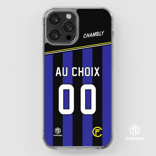 Coque foot CHAMBLY personnalisable - TEAMCOQUES