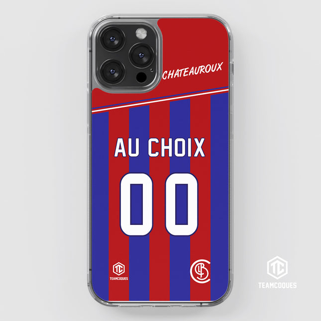 Coque foot CHATEAUROUX personnalisable - TEAMCOQUES