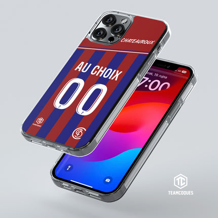 Coque foot CHATEAUROUX personnalisable - TEAMCOQUES