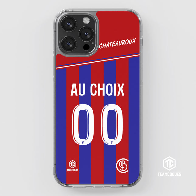 Coque foot CHATEAUROUX personnalisable - TEAMCOQUES