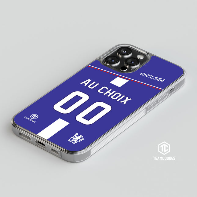 Coque foot CHELSEA personnalisable - TEAMCOQUES
