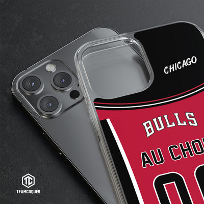 Coque basket NBA CHICAGO BULLS personnalisable - TEAMCOQUES