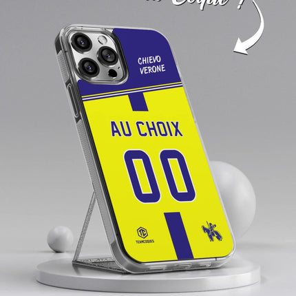 Vidéo Coque foot CHIEVO VERONE personnalisable - TEAMCOQUES
