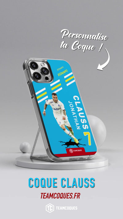 Vidéo Coque joueur JONATHAN CLAUSS MARSEILLE OM - TEAMCOQUES