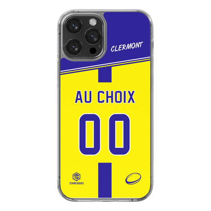 Coque rugby CLERMONT RUGBY personnalisable - TEAMCOQUES