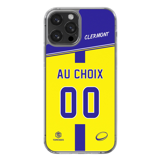 Coque rugby CLERMONT RUGBY personnalisable - TEAMCOQUES