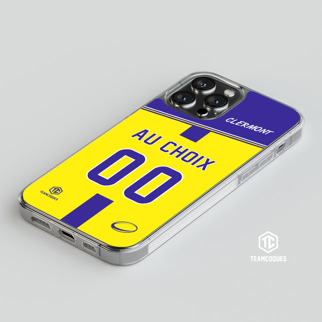 Coque rugby CLERMONT RUGBY personnalisable - TEAMCOQUES