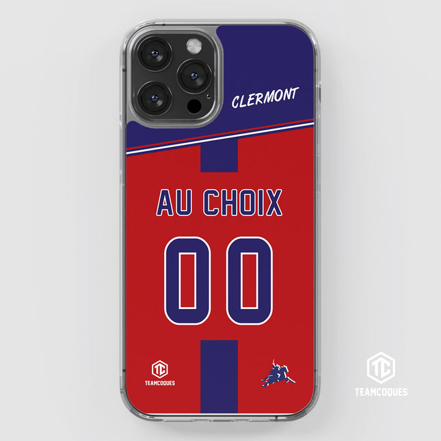 Coque foot CLERMONT personnalisable - TEAMCOQUES