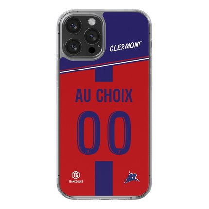 Coque foot CLERMONT personnalisable - TEAMCOQUES