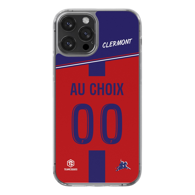 Coque foot CLERMONT personnalisable - TEAMCOQUES