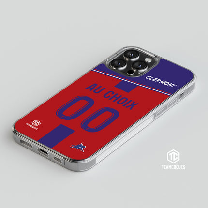 Coque foot CLERMONT personnalisable - TEAMCOQUES