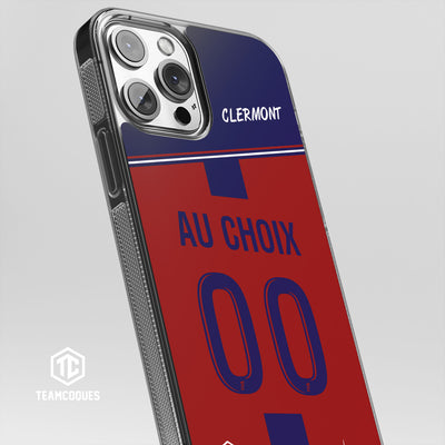 Coque foot CLERMONT personnalisable - TEAMCOQUES