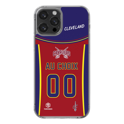 Coque basket NBA CLEVELAND CAVALIERS personnalisable - TEAMCOQUES