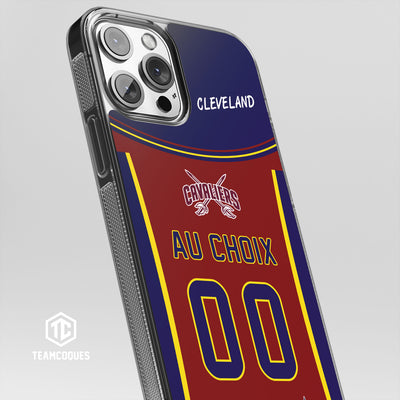 Coque basket NBA CLEVELAND CAVALIERS personnalisable - TEAMCOQUES