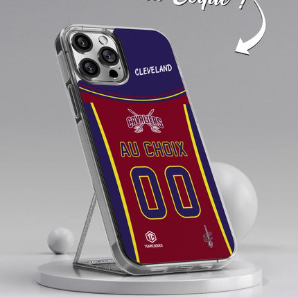 Vidéo Coque basket NBA CLEVELAND CAVALIERS personnalisable - TEAMCOQUES