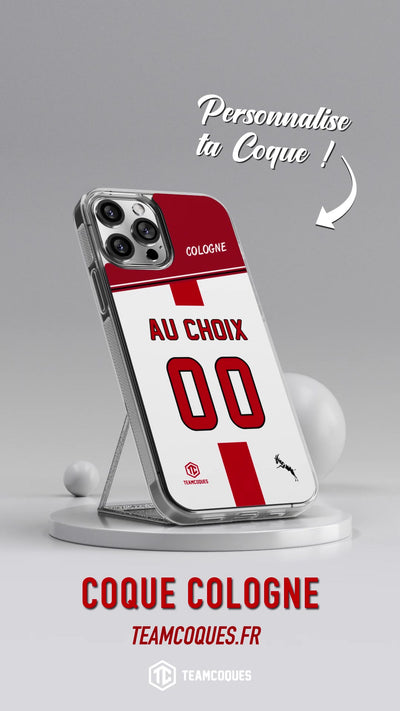 Vidéo Coque foot COLOGNE personnalisable - TEAMCOQUES