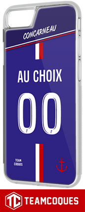 Coque foot CONCARNEAU personnalisable - TEAMCOQUES