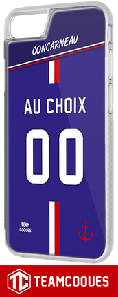 Coque foot CONCARNEAU personnalisable - TEAMCOQUES