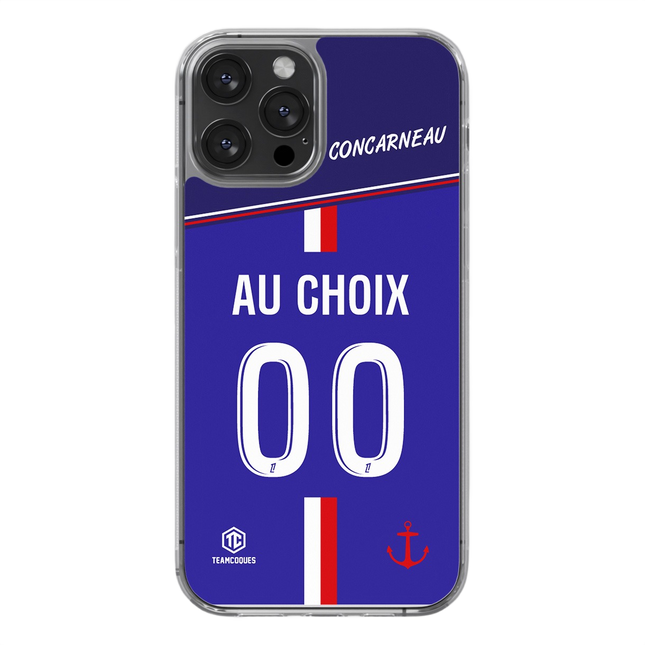 Coque foot CONCARNEAU personnalisable - TEAMCOQUES