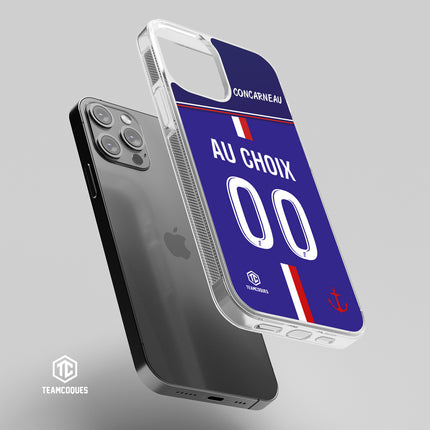 Coque foot CONCARNEAU personnalisable - TEAMCOQUES