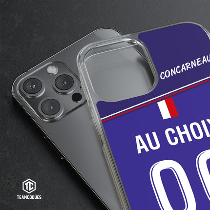 Coque foot CONCARNEAU personnalisable - TEAMCOQUES