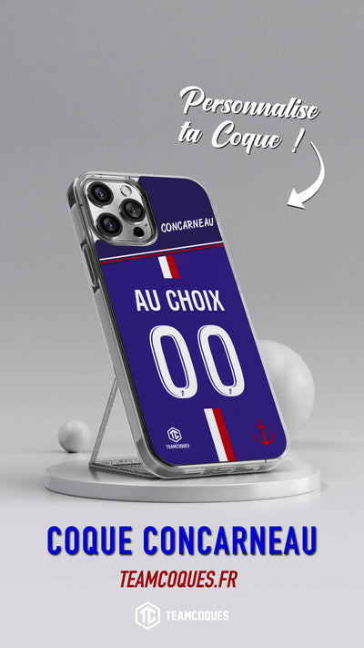 Vidéo Coque foot CONCARNEAU personnalisable - TEAMCOQUES