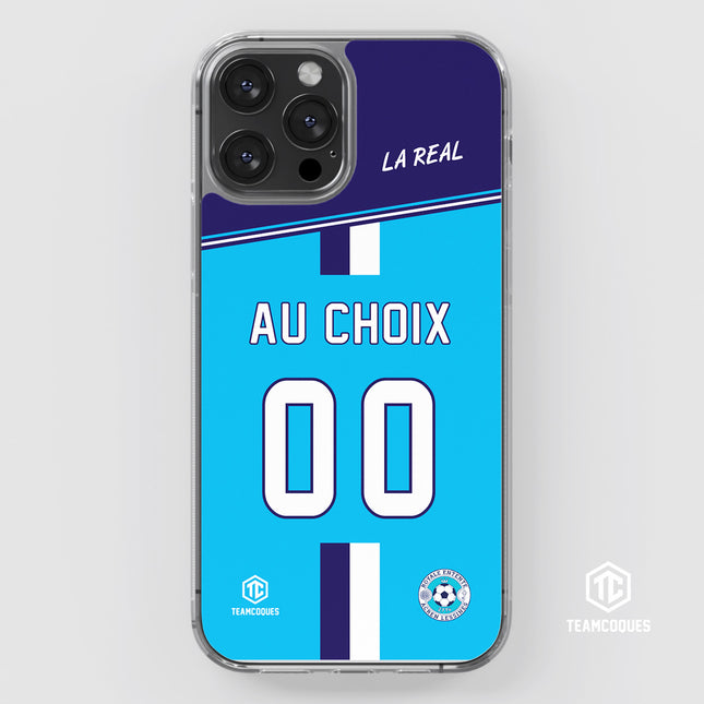 Coque amateur foot LA REAL ROYALE ENTENTE ACREN LESSINES personnalisable - TEAMCOQUES