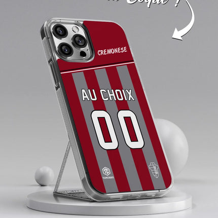 Vidéo Coque foot CREMONESE personnalisable - TEAMCOQUES