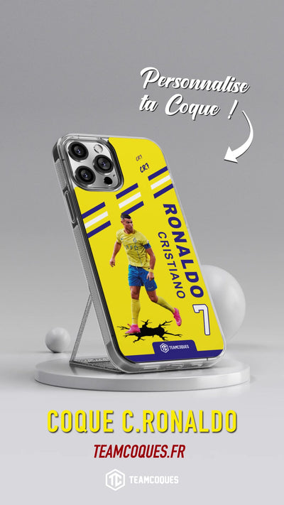 Vidéo Coque joueur CRISTIANO RONALDO CR7 AL-NASSR - TEAMCOQUES