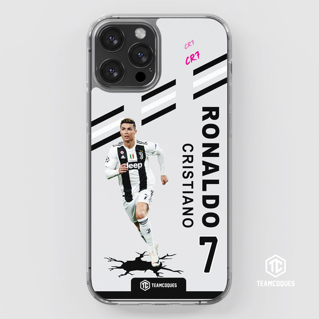 Coque joueur CRISTIANO RONALDO CR7 JUVE JUVENTUS TURIN - TEAMCOQUES