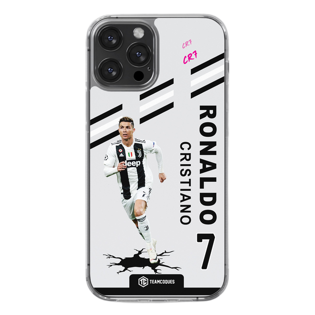 Coque joueur CRISTIANO RONALDO CR7 JUVE JUVENTUS TURIN - TEAMCOQUES