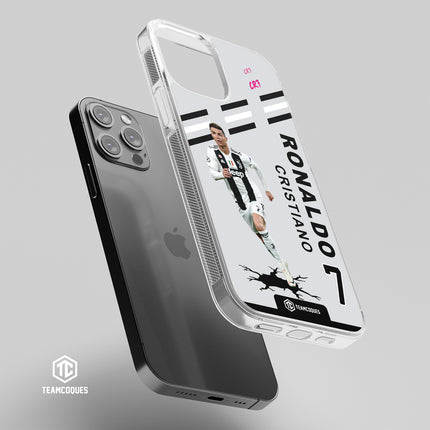 Coque joueur CRISTIANO RONALDO CR7 JUVE JUVENTUS TURIN - TEAMCOQUES
