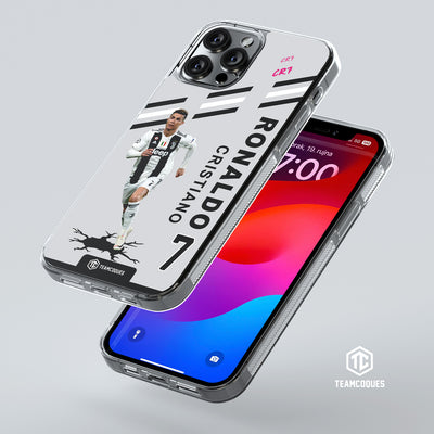 Coque joueur CRISTIANO RONALDO CR7 JUVE JUVENTUS TURIN - TEAMCOQUES