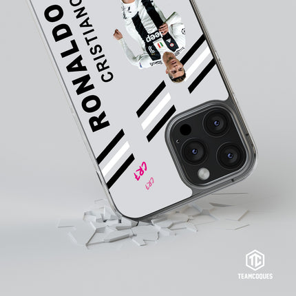 Coque joueur CRISTIANO RONALDO CR7 JUVE JUVENTUS TURIN - TEAMCOQUES