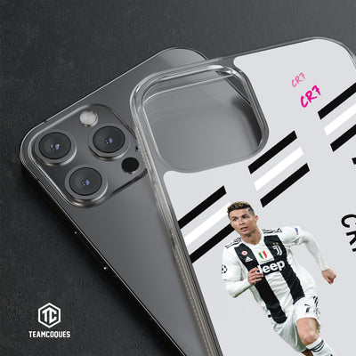 Coque joueur CRISTIANO RONALDO CR7 JUVE JUVENTUS TURIN - TEAMCOQUES