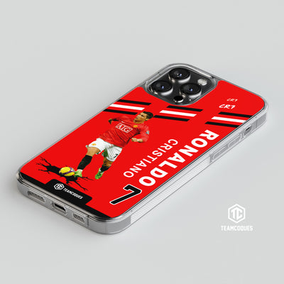 Coque joueur CRISTIANO RONALDO CR7 MANCHESTER UNITED 2008 - TEAMCOQUES