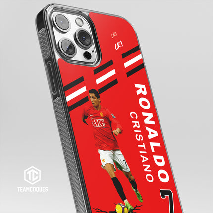 Coque joueur CRISTIANO RONALDO CR7 MANCHESTER UNITED 2008 - TEAMCOQUES