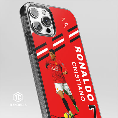 Coque joueur CRISTIANO RONALDO CR7 MANCHESTER UNITED 2008 - TEAMCOQUES