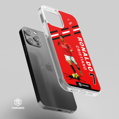 Coque joueur CRISTIANO RONALDO CR7 MANCHESTER UNITED 2008 - TEAMCOQUES