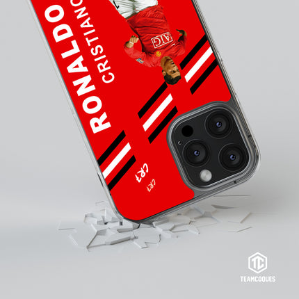 Coque joueur CRISTIANO RONALDO CR7 MANCHESTER UNITED 2008 - TEAMCOQUES