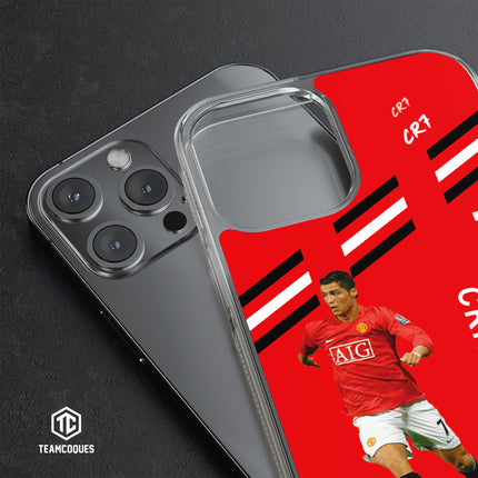 Coque joueur CRISTIANO RONALDO CR7 MANCHESTER UNITED 2008 - TEAMCOQUES