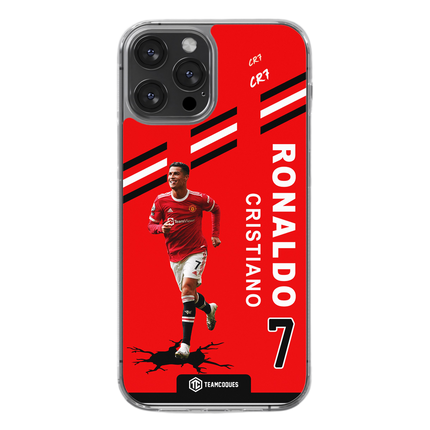 Coque joueur CRISTIANO RONALDO CR7 MANCHESTER UNITED 2022 - TEAMCOQUES