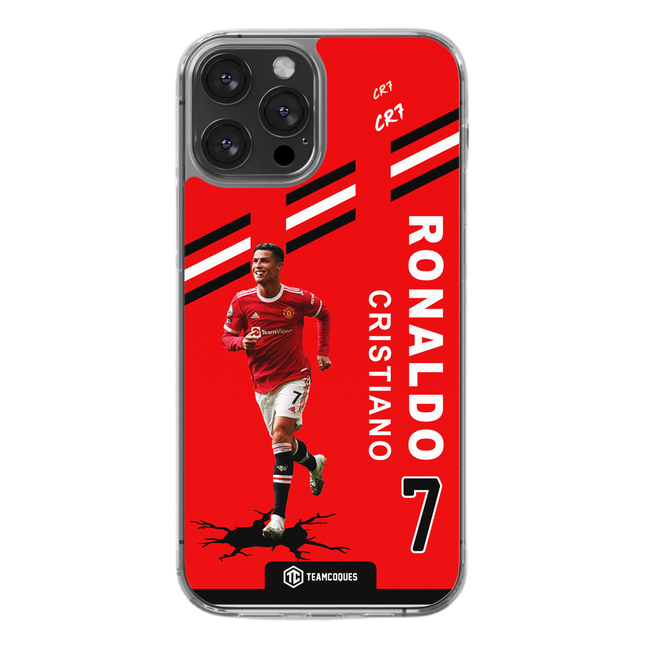 Coque joueur CRISTIANO RONALDO CR7 MANCHESTER UNITED 2022 - TEAMCOQUES