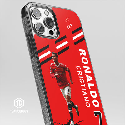 Coque joueur CRISTIANO RONALDO CR7 MANCHESTER UNITED 2022 - TEAMCOQUES