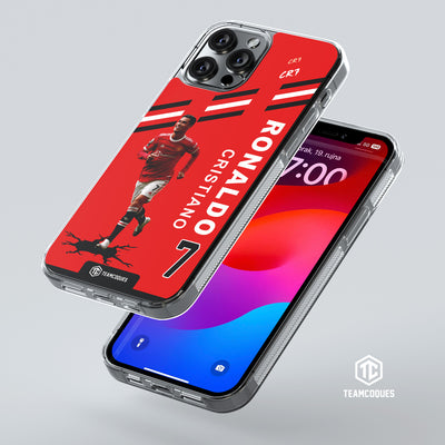 Coque joueur CRISTIANO RONALDO CR7 MANCHESTER UNITED 2022 - TEAMCOQUES