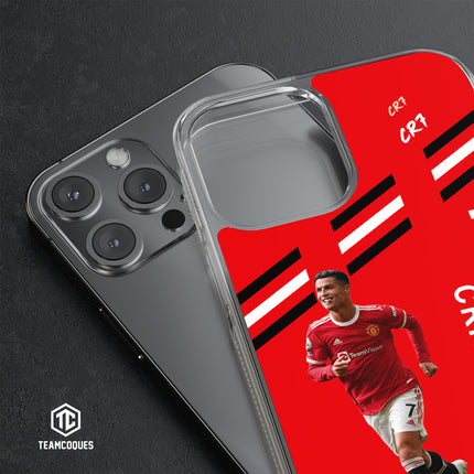 Coque joueur CRISTIANO RONALDO CR7 MANCHESTER UNITED 2022 - TEAMCOQUES