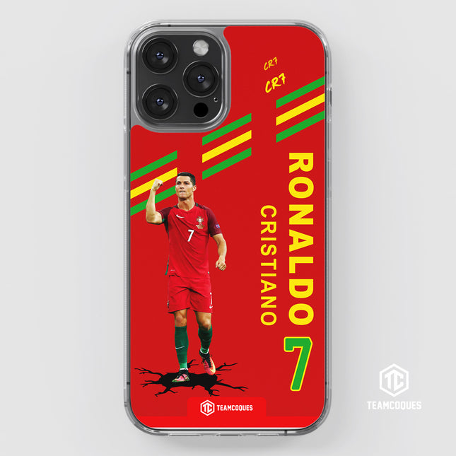 Coque joueur CRISTIANO RONALDO CR7 PORTUGAL - TEAMCOQUES